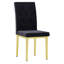 Chaise de salle à manger à dossier haut 4 pièces 4 pièces Modern Kitchen