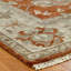 Prange Wool Oriental Area Rug in Rust/Ivory-1638872782
