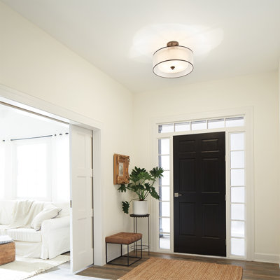 Ausma Glass Semi Flush Mount