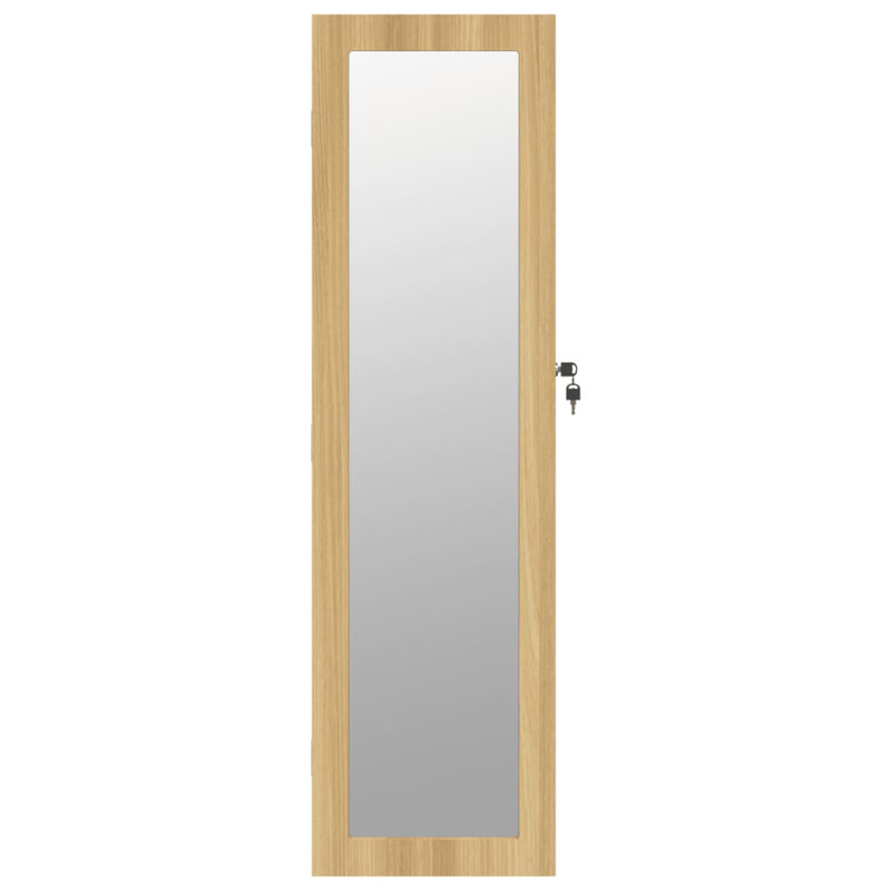 Nashyah Jewelry Armoire, Brown