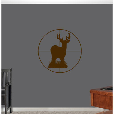 Décalcomanie murale cerf à l’étendue