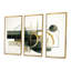 Ensemble de salon Emerald Gold Retro Geometrics - Minimalisme-235916281-235916275