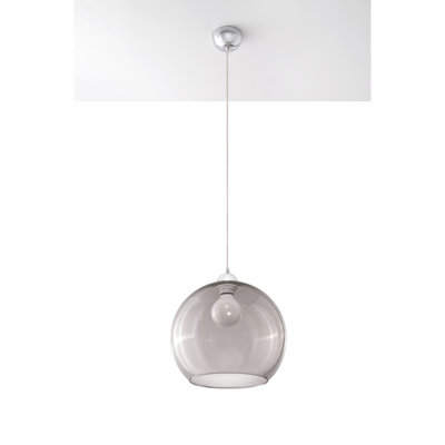 Remmy 1 - Light Sliver Sphere Pendant