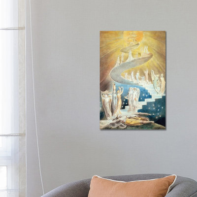 Jacob's Ladder 1 Piece Wrapped Canvas Wall Art