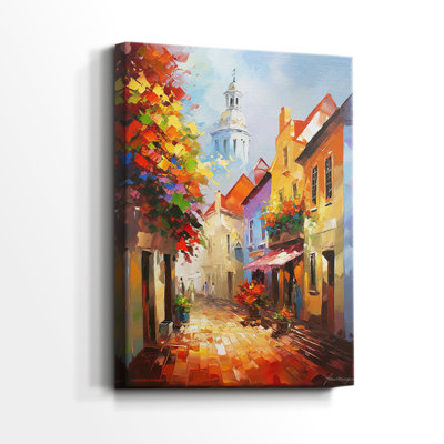 Paysages série CCLxxx - Impression sur toile seulement - non encadrée