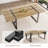 87 Inch Wood Dining Table Set With PU Leather Upholstered Dining Chair-1386012252-1384234837-1394918177