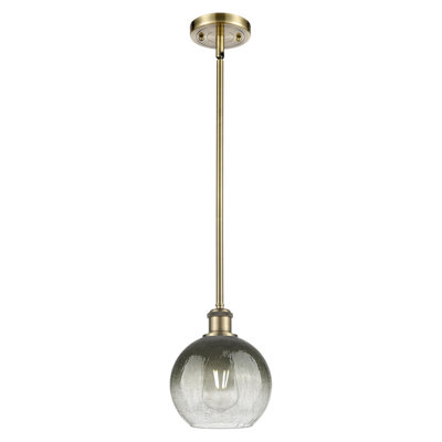 Ballston - Lamorteau - 1 Light 8" Stem Hung Mini Pendant