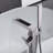 Rishel 1 Handle Floor Tub Filler with Diverter-53077042