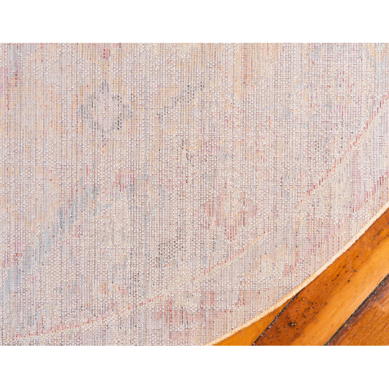 Rosamonde Oriental Indoor Rug, Round 3'3"