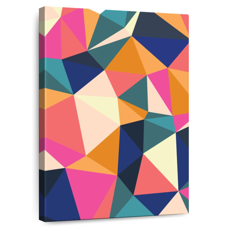 Avery Geometric Burst, 48" H x 32" W