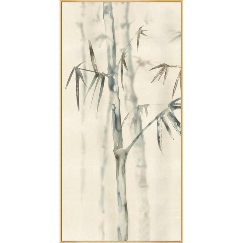 Bamboo Haze 1 Painting by Lillian August
