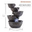Outdoor Cascade Fountain with Lights