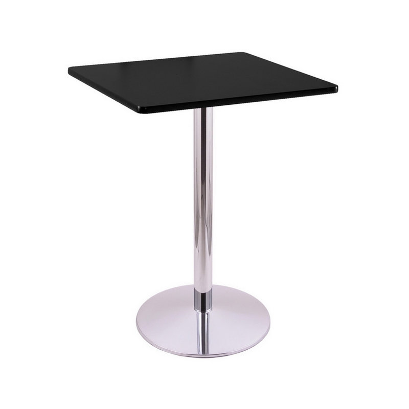 Dining Table, 30" x 30", Chrome
