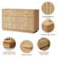 Commode double avec 6 tiroirs-109820965