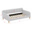 Twin Size Upholstered Daybed With 4 Support Legs-1520835944-1520835951