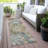 Machine Washable Indoor/Outdoor Xhevrie Paprika Rug-111819379