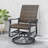 Outdoor Chair,Wicker Rattan Swivel Chair Set-625476482