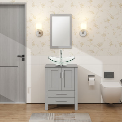 Ensemble de meuble-lavabo simple 24 po Allexus