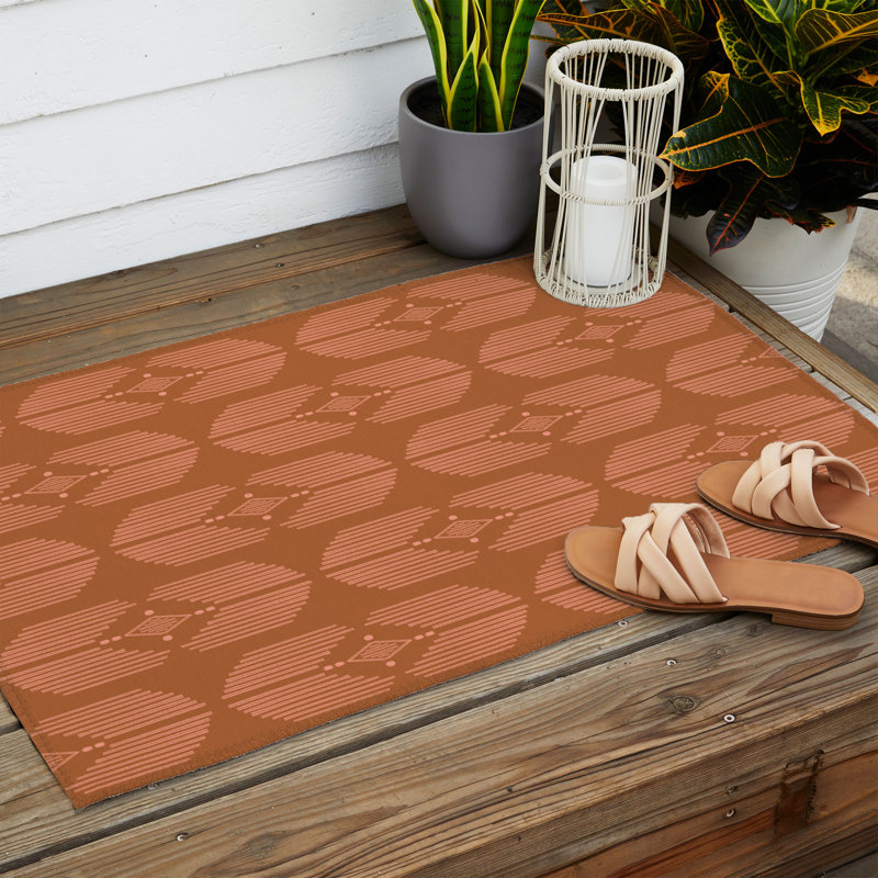 Tapis rectangulaire Yoselin avec envers antidérapant, Rectangle 2 pi x 3 pi
