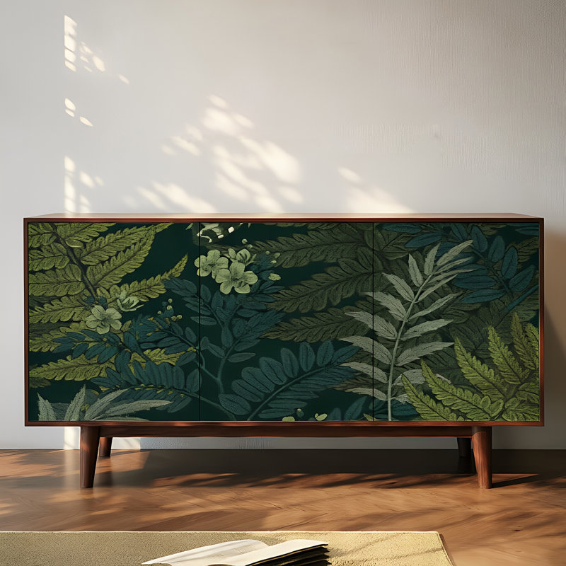 Simple modern storage sideboard cabinet