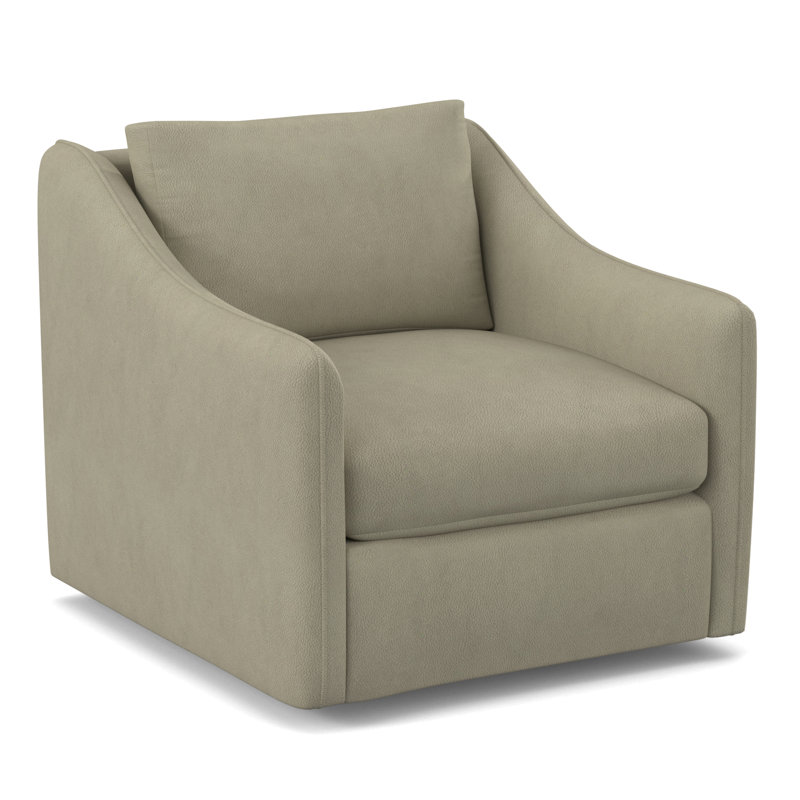 Swivel Armchair, Evolution Pumice