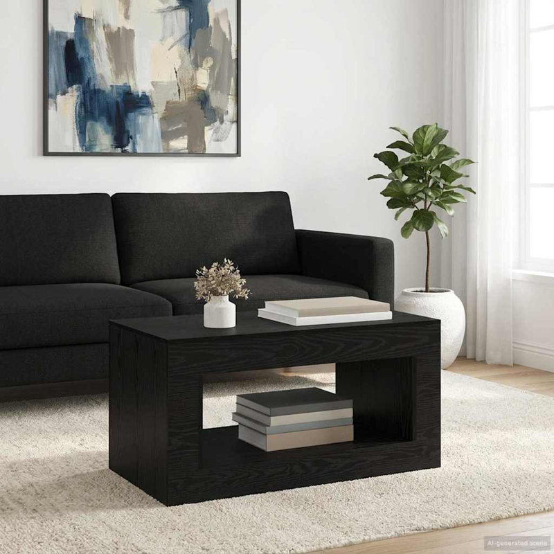 Coffee Table, Black Oak, Black Oak, Black Oak