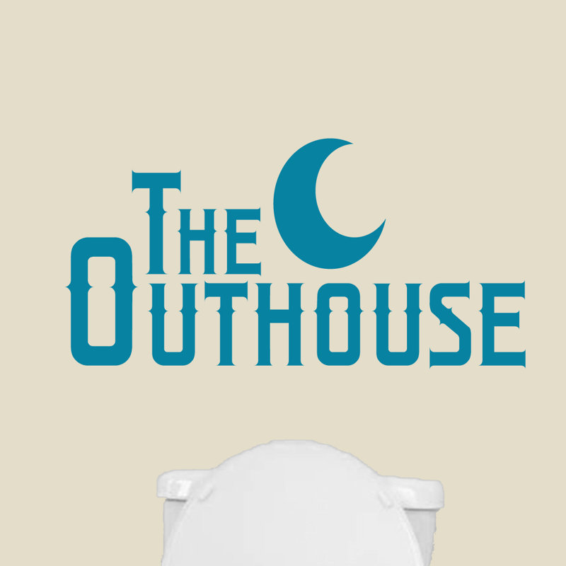 Adhésif décoratif The Outhouse, Bleu sarcelle