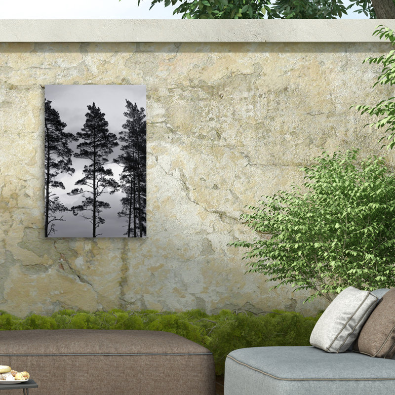 Mareike Bohmer  Swedish Trees Outdoor  Canvas, H 12 po x l 19 po