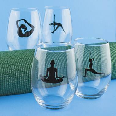 Susquehanna Glass 4 - Piece 16.75oz. Glass All Purpose Wine Glass Glassware  Set & Reviews