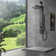 Dion Series 39 In. 2-Jetted Shower Tower With Heavy Rain Shower And Body Jets And Spray Wand