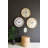 ROUND BLACK AND WHITE WALL CLOCK