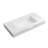 Integrated Solid Surface Basin WITHOUT Drain And Faucet, Glossy White Color