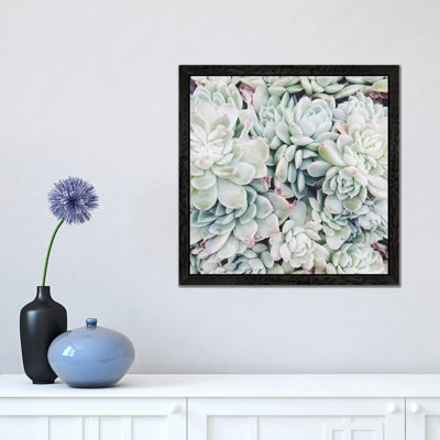 Primrose Green by Chelsea Victoria - Floater Frame Print on Canvas