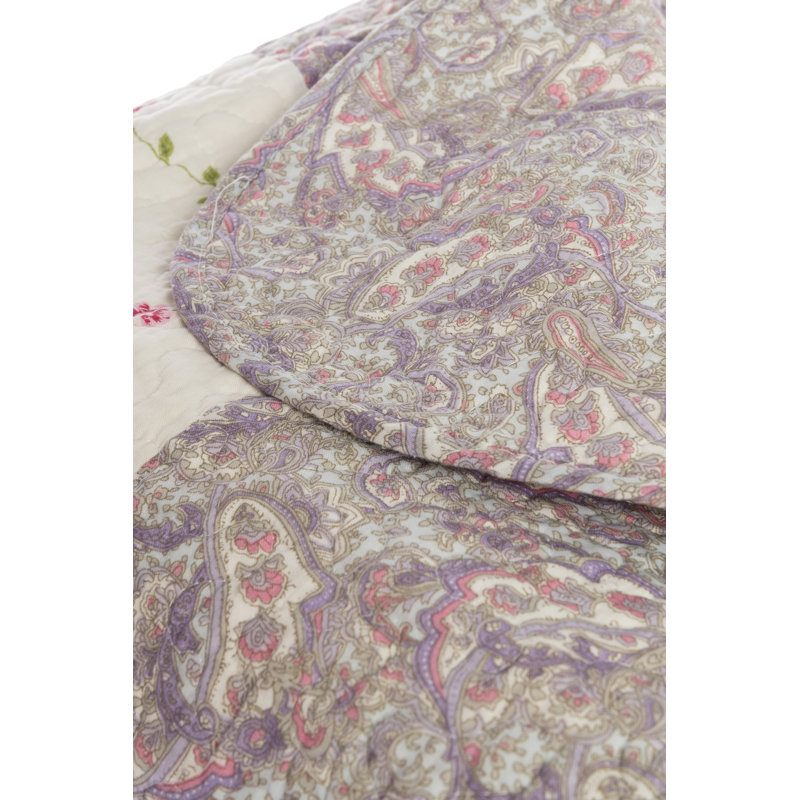 Derose Patchwork Bedspread, 155 x 180cm Bedspread