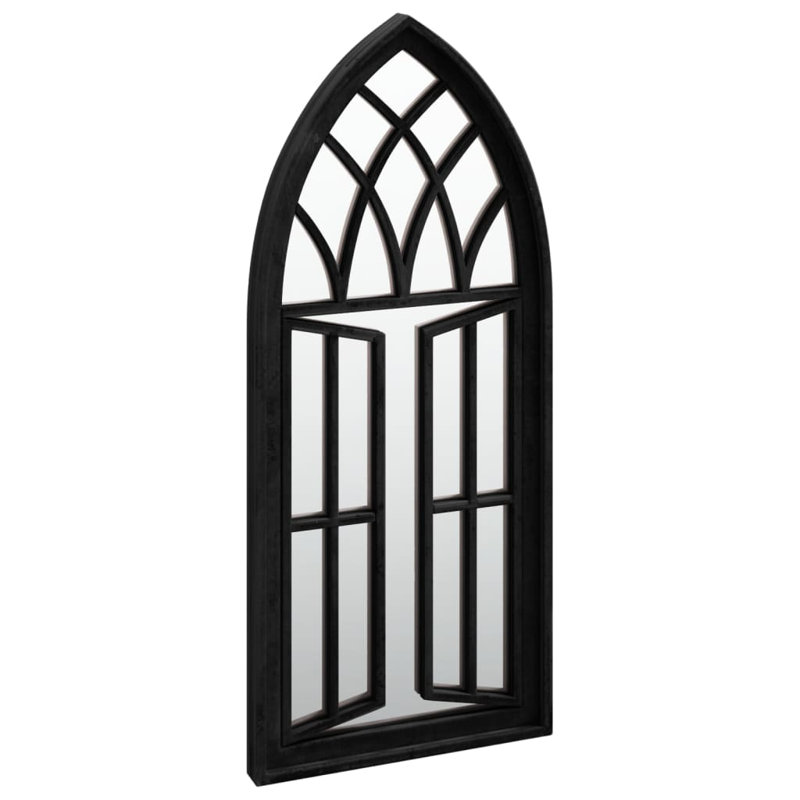 Aashita Metal Flat Wall Mirror, Sand, 70cm H x 30cm W