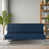 100 % lin bleu marine est en rupture de stock