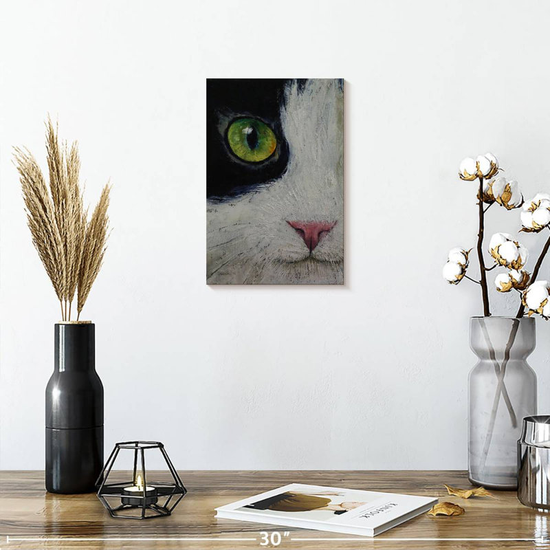 Brampt Japanese Bobtail Cat, 12" H x 8" W