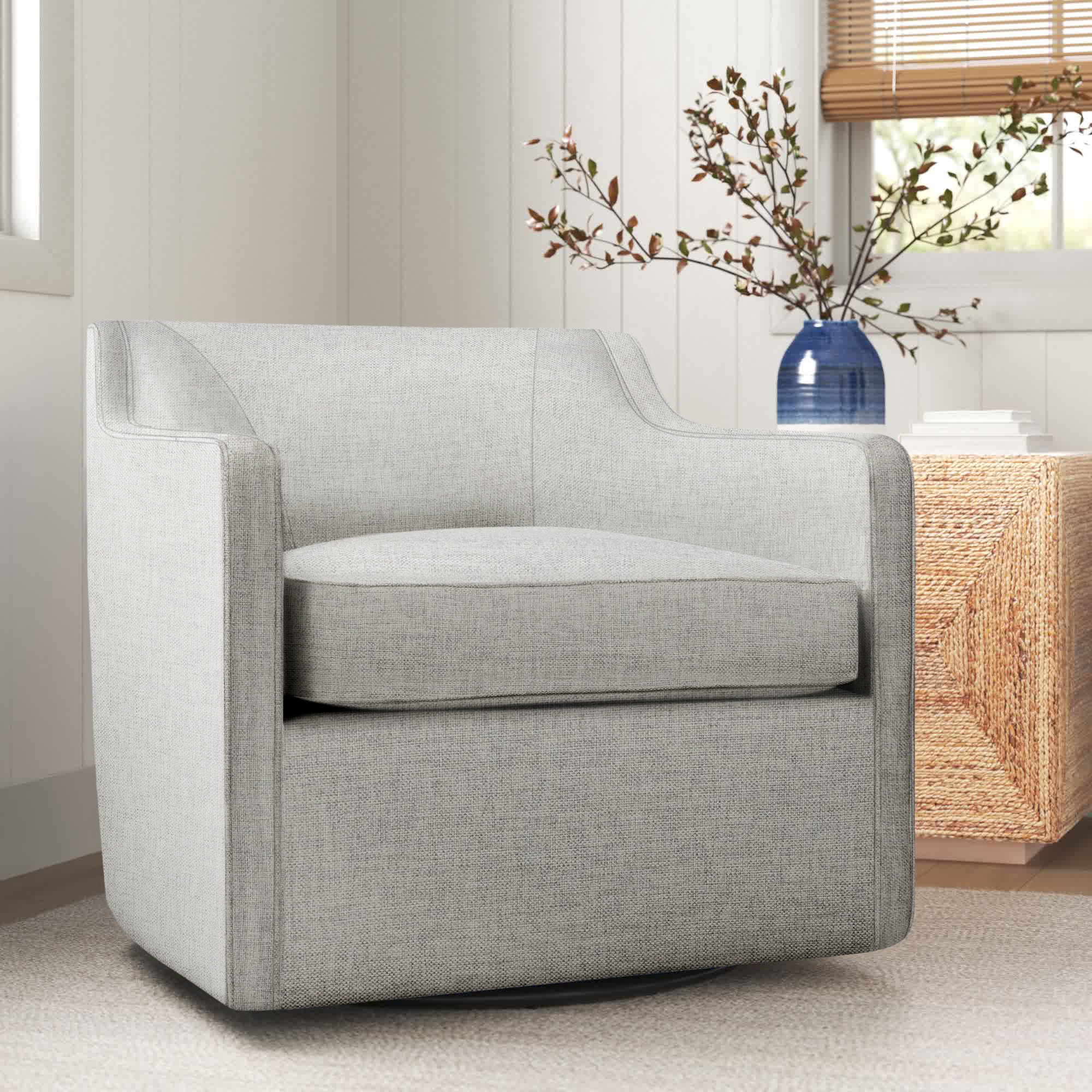 Notch discount swivel chair