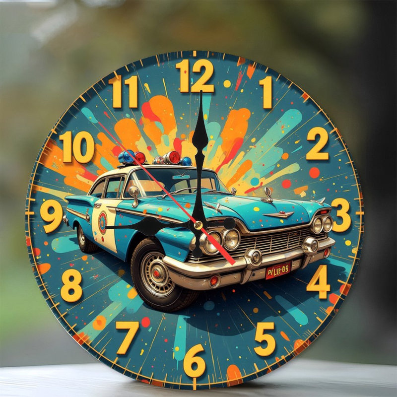 Horloge de voiture classique