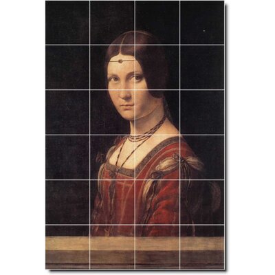 24"" x 36"" Ceramic Painting Decorative Mural Tile 6"" x 6 -  Picture-Tiles.com, W05477-M