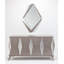 Flat Engineered Wood Wall Mirror