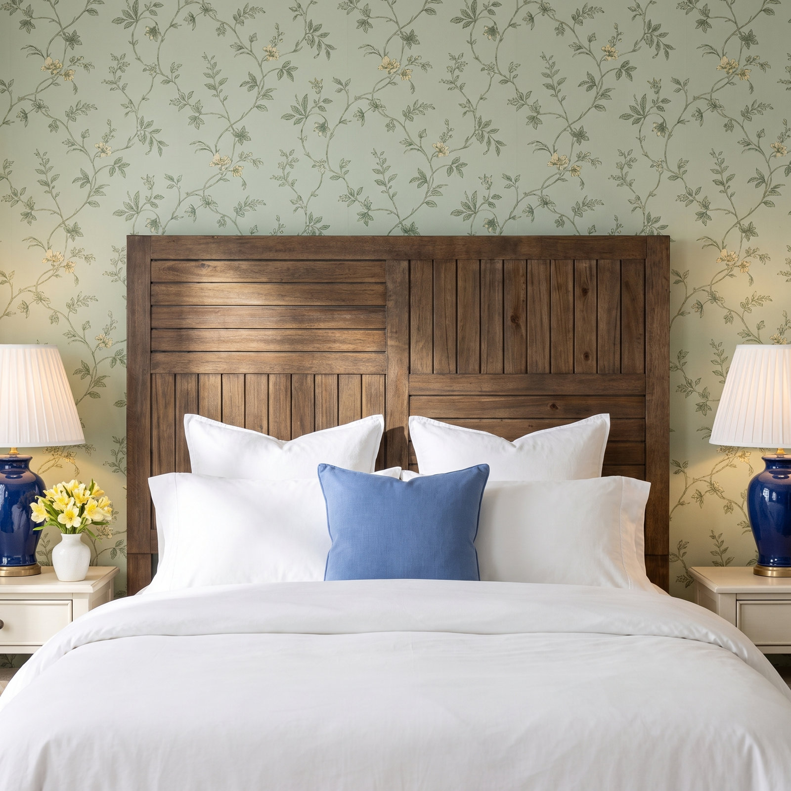 Matheson Solid Wood Headboard, Tree House Brown, Full/Double