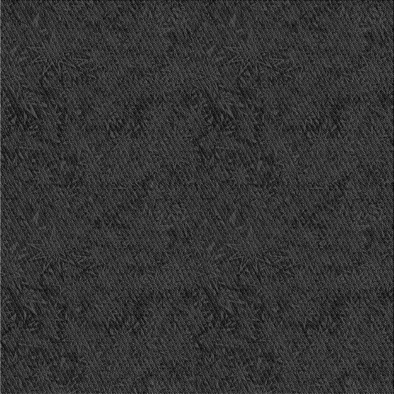 Tapis de zone noire à motifs, Carré 8 pi