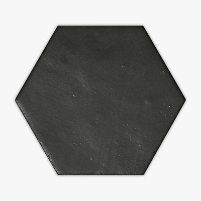 Serenity Antracite 4" Hexagon Matte Porcelain Tile