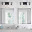 Lampe frontale à miroir réglable en verre noir mat à 3 lampes-1533279147