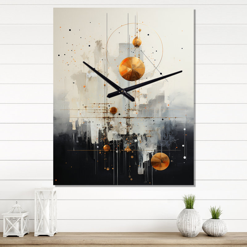 Horloge murale surdimensionnée Minimalisme, Grand