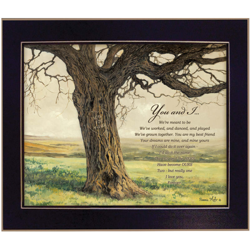 Forever Framed Wall Art for Living Room, Home Wall Decor Framed Print by Bonnie Mohr