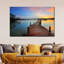 Lake Michigan Lake Michigan, reproduction sur toile-92520225