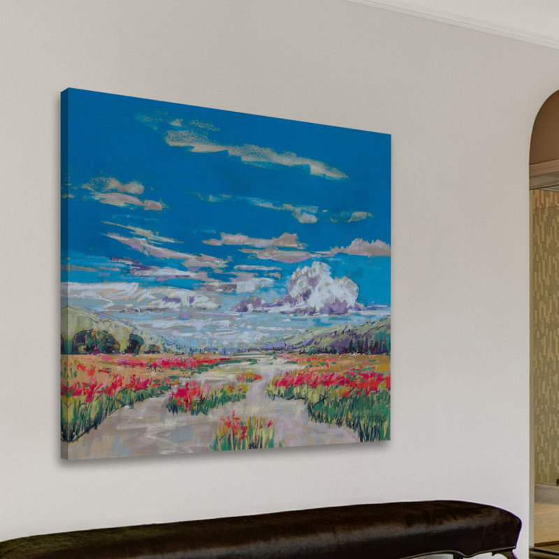« dépiléy path vi », reproduction d’art sur toile tendue, H 24 po x l 24 po x P 1,5 po