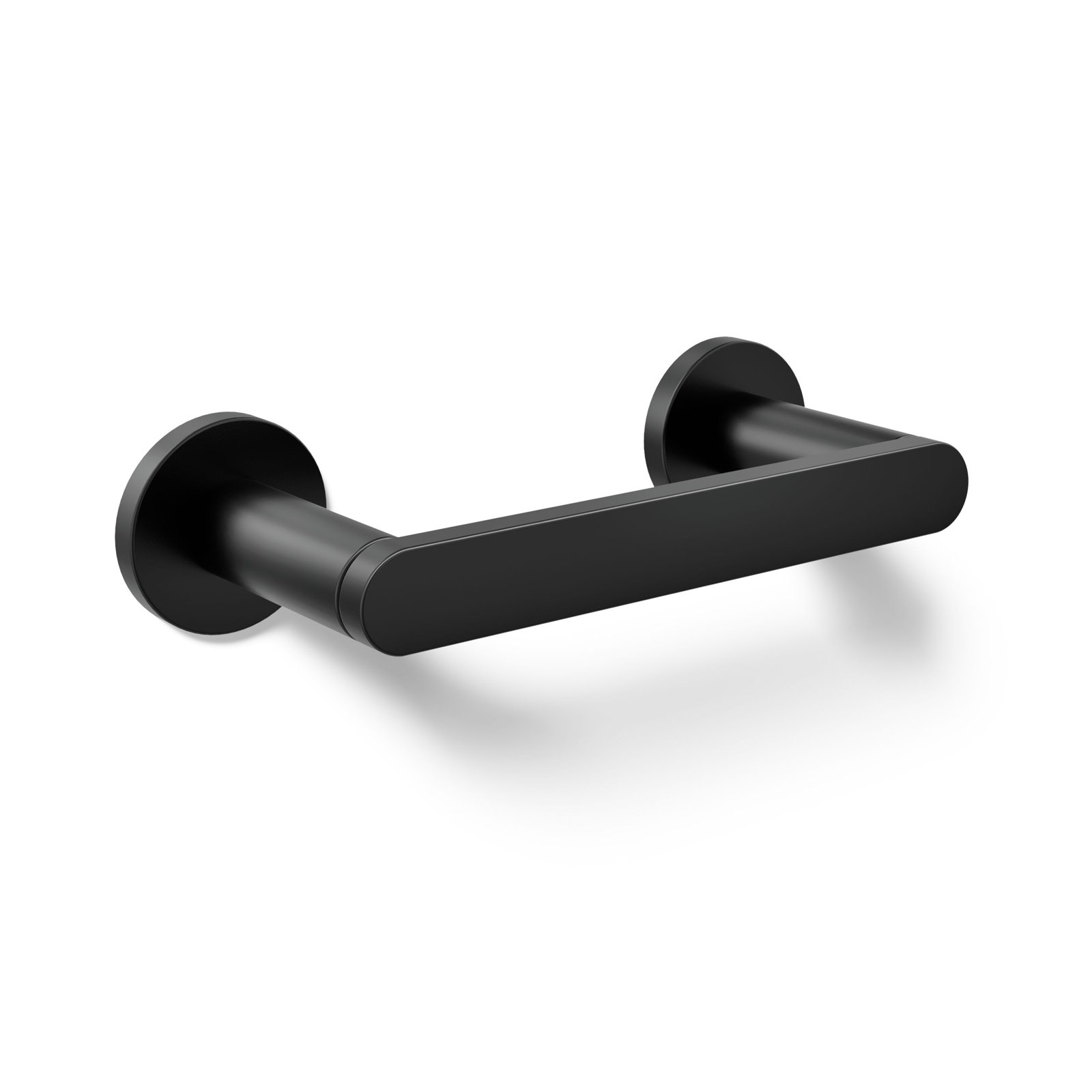 Wall Mount Toilet Paper Holder, Matte Black
